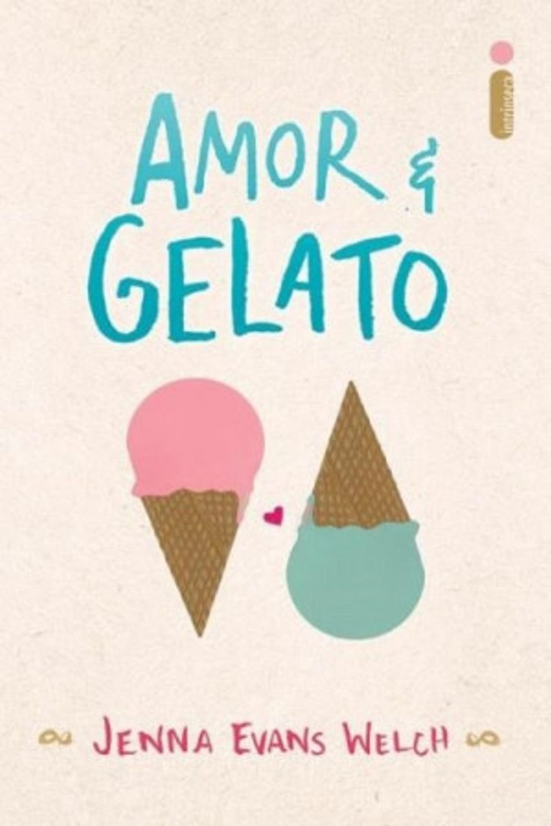 Capa do livro Amor & Gelato