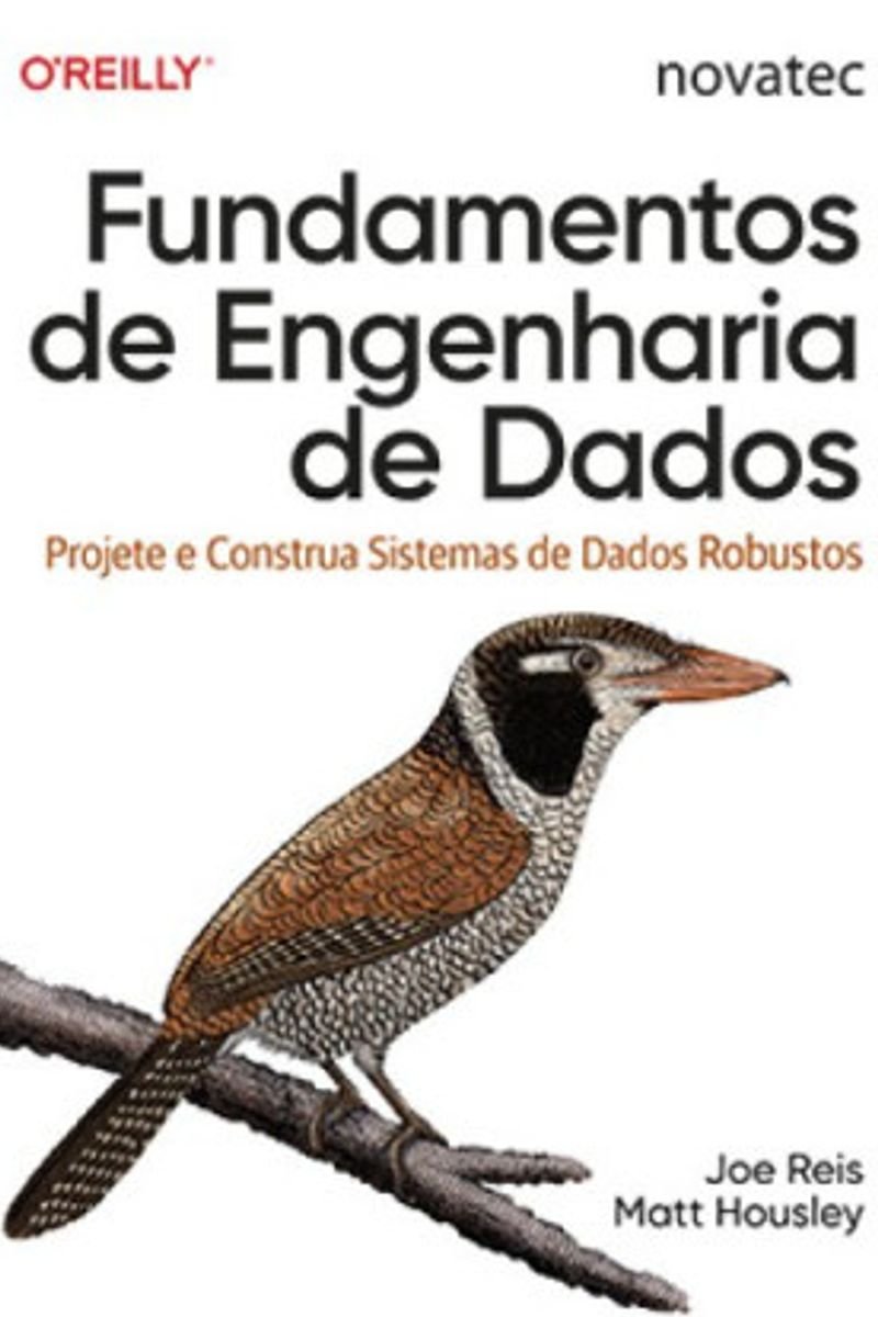 Capa do livro Fundamentos de Engenharia de Dados
